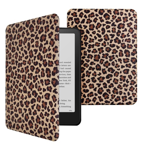 Leopard print smart case cover - leopard,